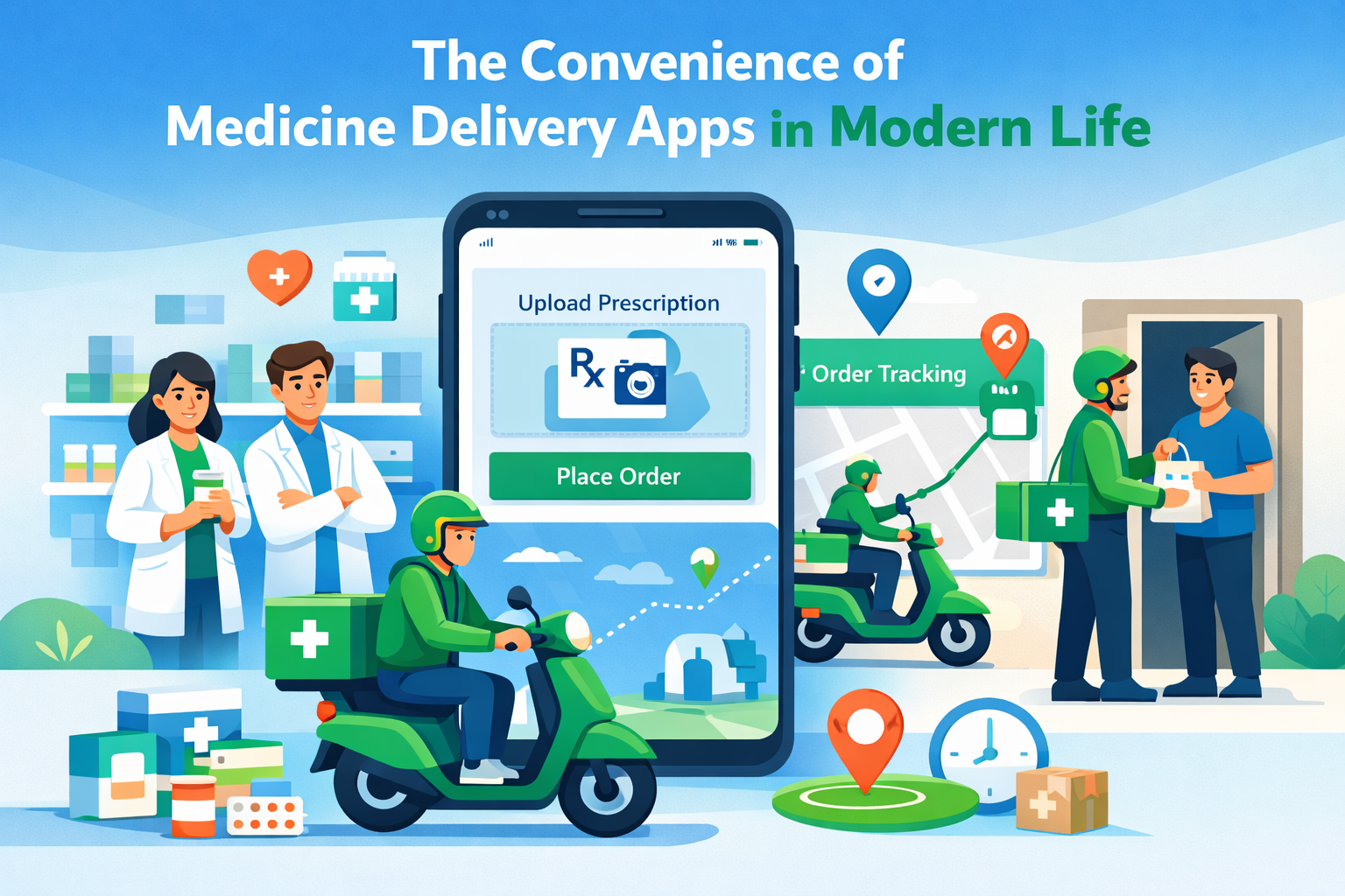 The Convenience of Medicine Delivery Apps in Modern Life